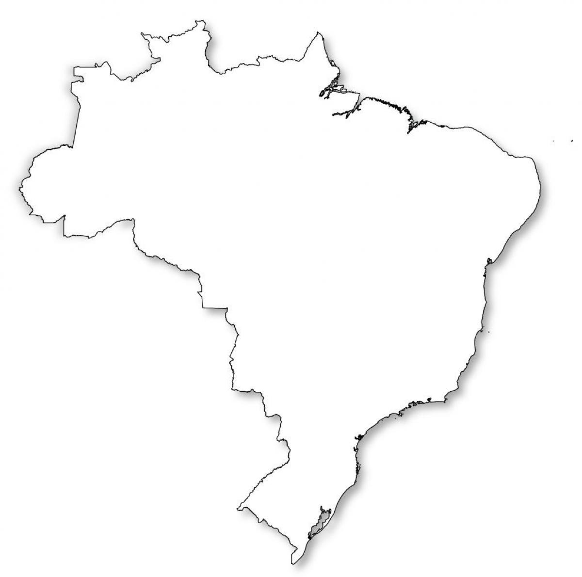 Contorno Do Mapa Do Brasil Coloring City Vrogue Co   Esquema Do Mapa Do Brasil 